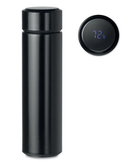 Stainless Steel Bottle with Temperature Display