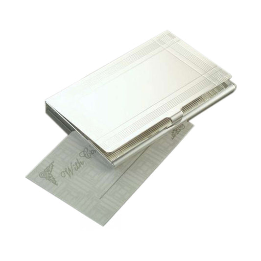 Business Card Case - Silver