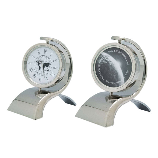 Rotating Clock with Customizable logo