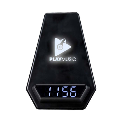 Wireless Charger BT Speaker with Clock & Light-up Logo