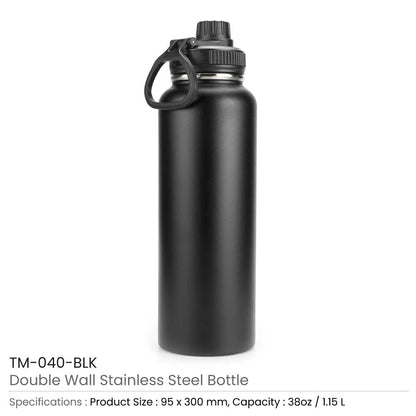Double Wall Stainless Steel Bottles with Carry Handle