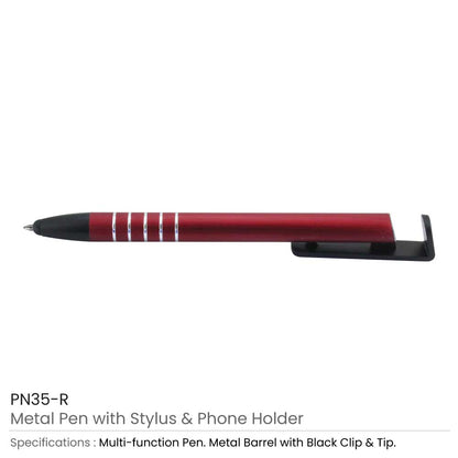 3-in-1 Metal Pens