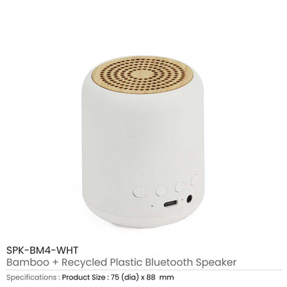 Eco-Friendly Bluetooth Speakers v5.1, Playtime 6h