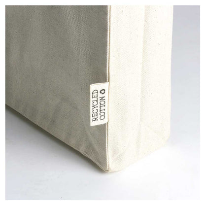 Recycled Cotton Tote Bags with Gusset 8 Oz