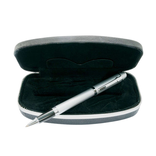 Silver-body ballpoint pen