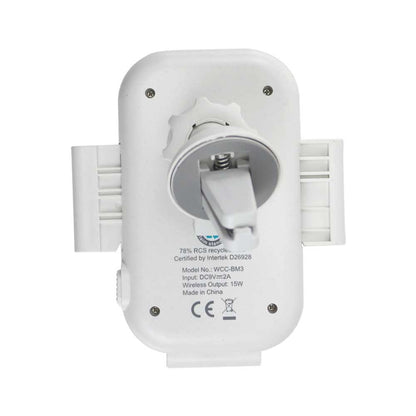 Car Phone Holder with Wireless Fast Charger 15W, Type C