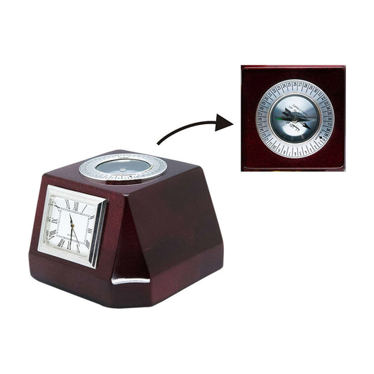 Wooden Desktop Clock