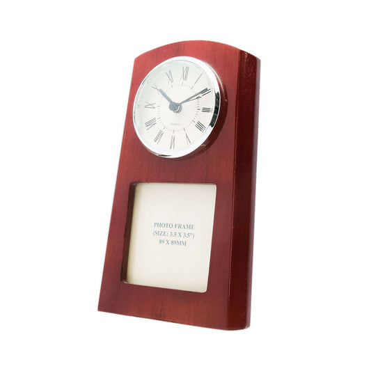 Table Clock with Photo Frame