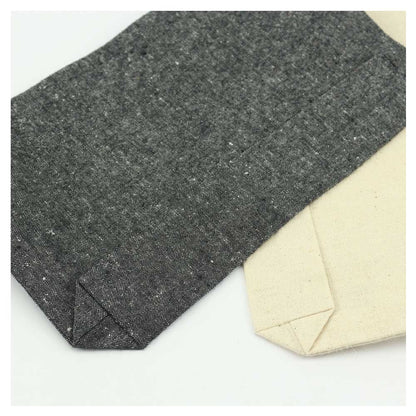 Natural Cotton Pouches with front Zipper Closure