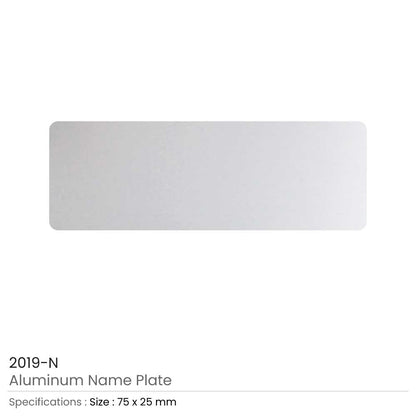 Aluminum Name Plates