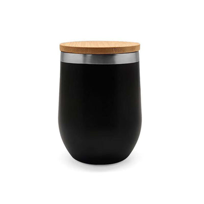B-URT Double-Walled Vacuum Cup with Bamboo Lid