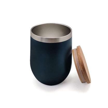 B-URT Double-Walled Vacuum Cup with Bamboo Lid