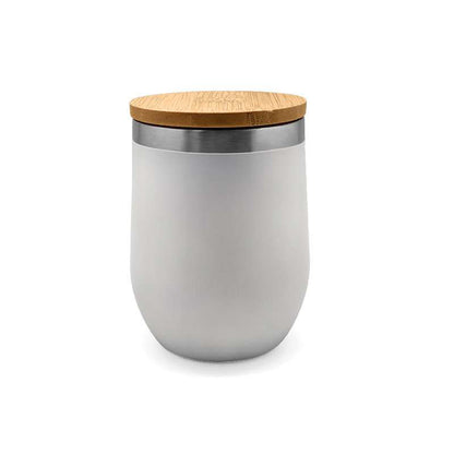 B-URT Double-Walled Vacuum Cup with Bamboo Lid