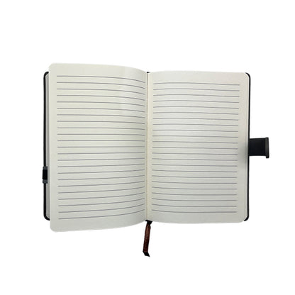 A5 Thick Notebook with Sliding Slot for Pen