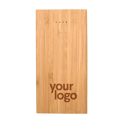 Bamboo Wireless Power Bank 8000 mAh