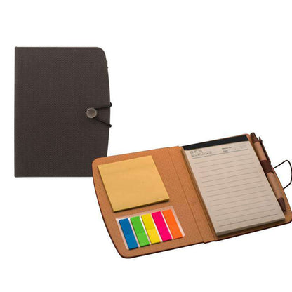 A6 Notepad with Matching Colour Pen