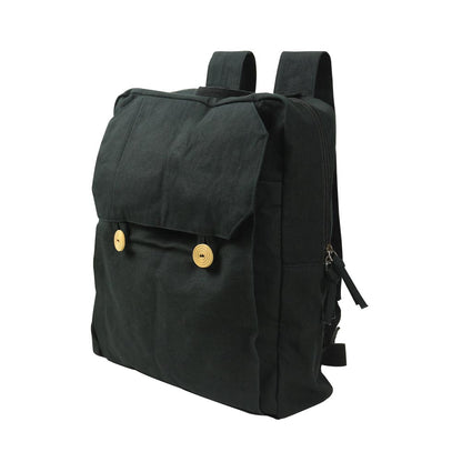 Cotton Backpacks with Zipper Closure