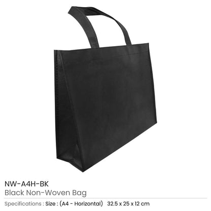 Black Non-Woven Bags