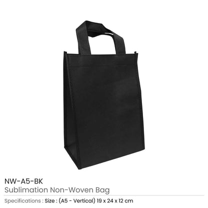 Black Non-Woven Bags