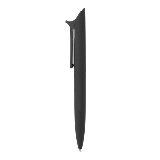 Black Rubberized Metal Pens