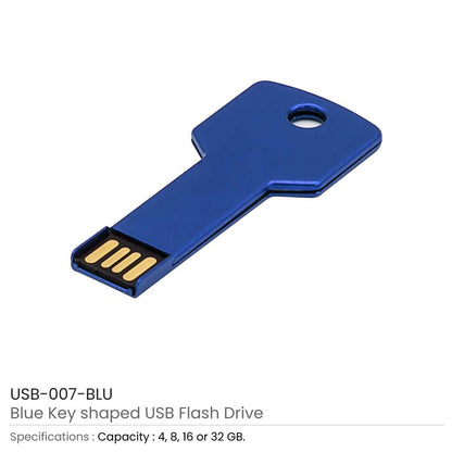 Key Shaped USB Flash Drives
