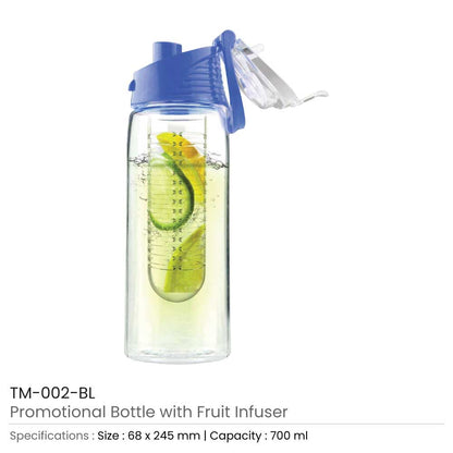Water Bottle with Fruit Infuser