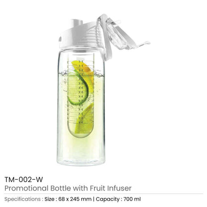 Water Bottle with Fruit Infuser