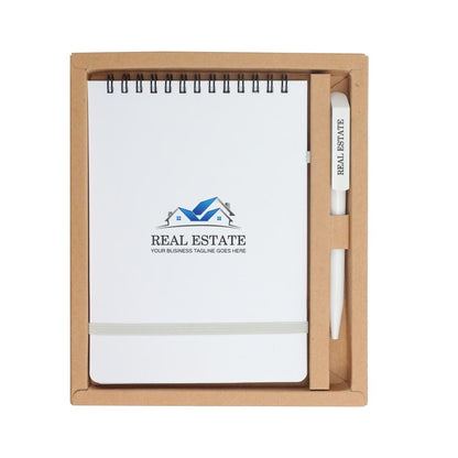 Antibacterial Gift Sets with Notepad and Pen