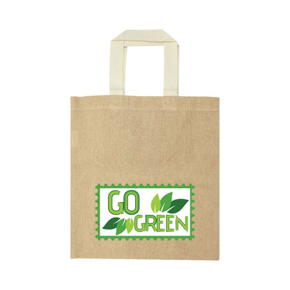 Cotton Like Jute Bags with Webbing Handle 250 GSM