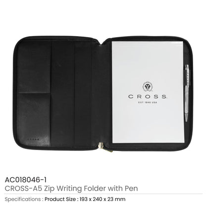 CROSS A5 Zip Folder with Pen