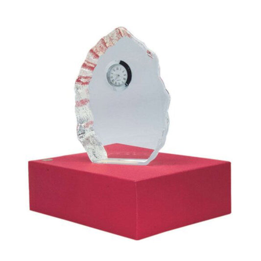 Tear Shaped Crystal Clock