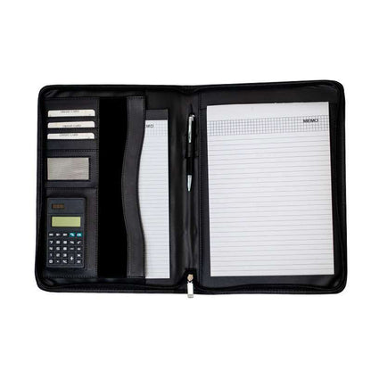 A4 size office bag folder with notepad