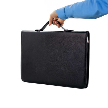 A4 size office bag folder with notepad