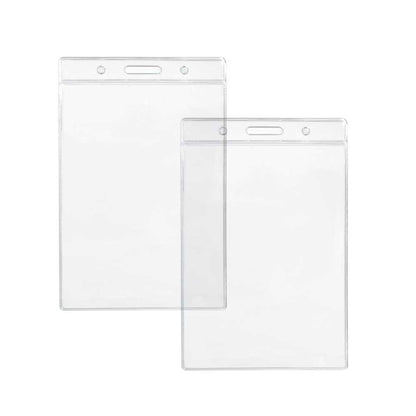 Clear Plastic ID Card Holder