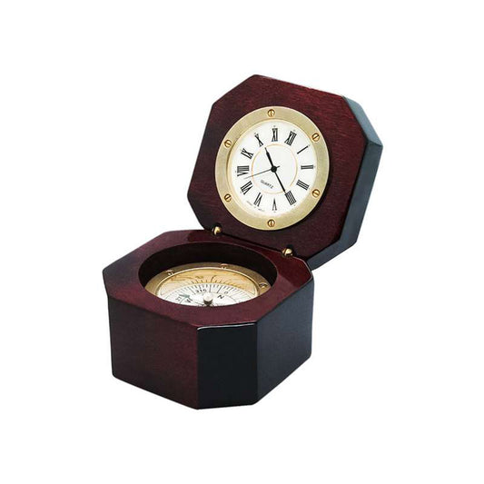 Hexagon shaped Desktop Clock