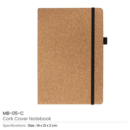 Cork Cover Notebooks