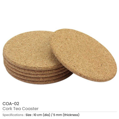 Cork Tea Coasters