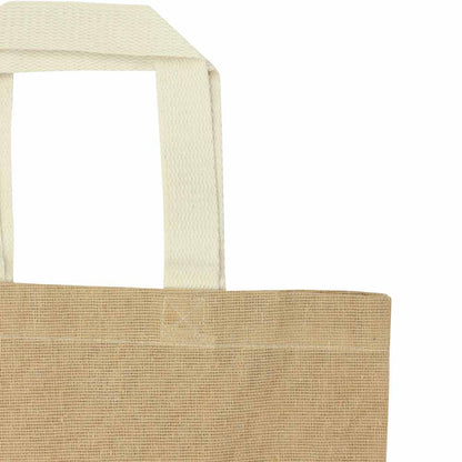 Cotton Like Jute Bags with Webbing Handle 250 GSM