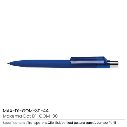 Dot Pens with Transparent Clip