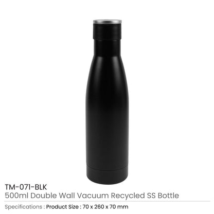 Double Wall Stainless Steel Bottle with Foldable Handle