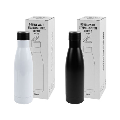 Double Wall Stainless Steel Bottle with Foldable Handle