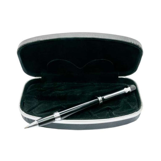 Ballpoint Pen with Silver Trimmings