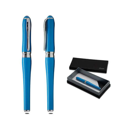 Metal Pen with Silver Chrome Strimming