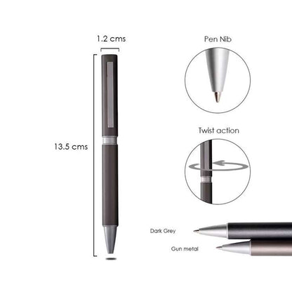 Matte finish ballpoint pen