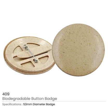 Eco-Friendly Button Badges