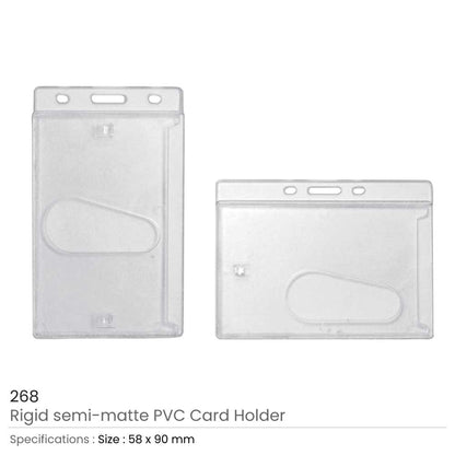 Flexible PVC ID Card Holders