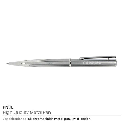 Full Chrome Metal Pens