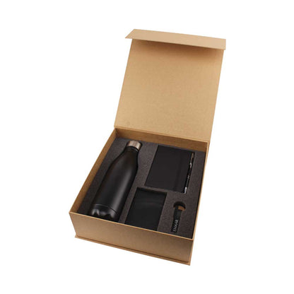 Promotional Gift Sets in Black Cardboard Gift Box