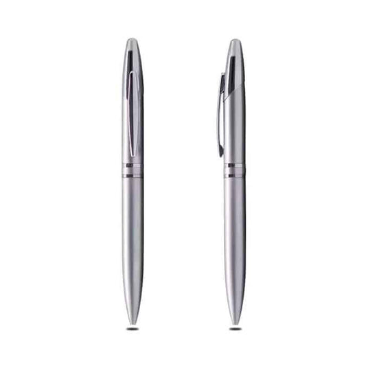 Light Metal Silver Ballpoint Pen