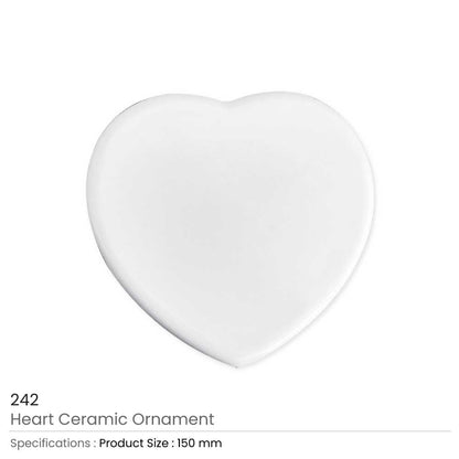 Heart Shaped Decorative Ceramics